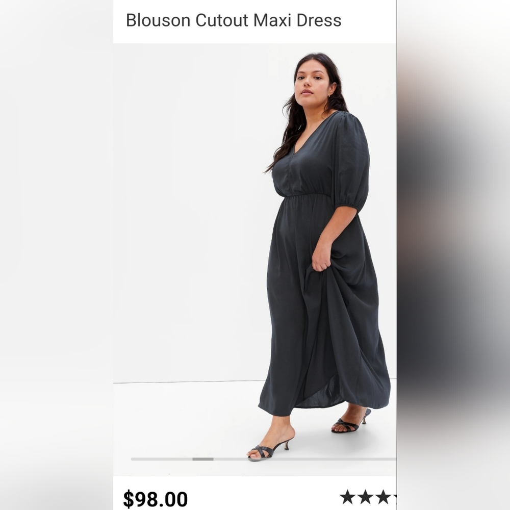 Women's black GAP dress